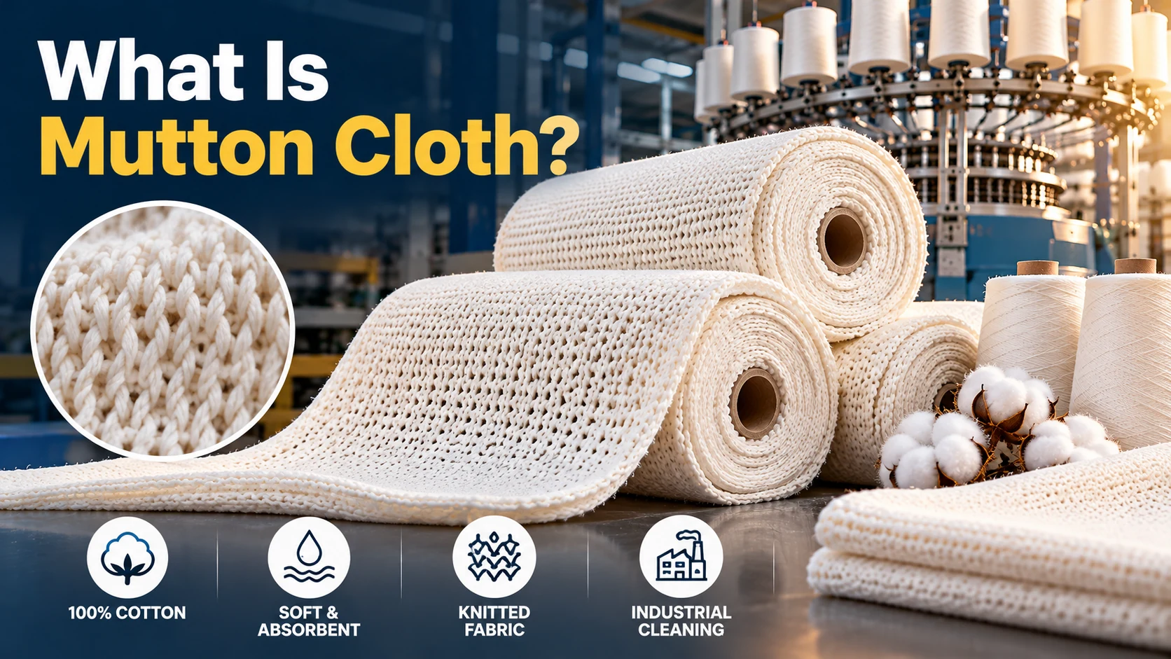 Article image for What Is Mutton Cloth? Uses, Specs & Buying Guide