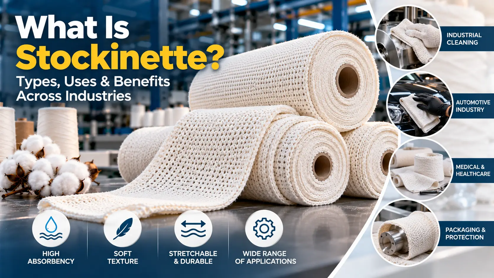 Article image for What is Stockinette? Types, Uses & Benefits Across Industries